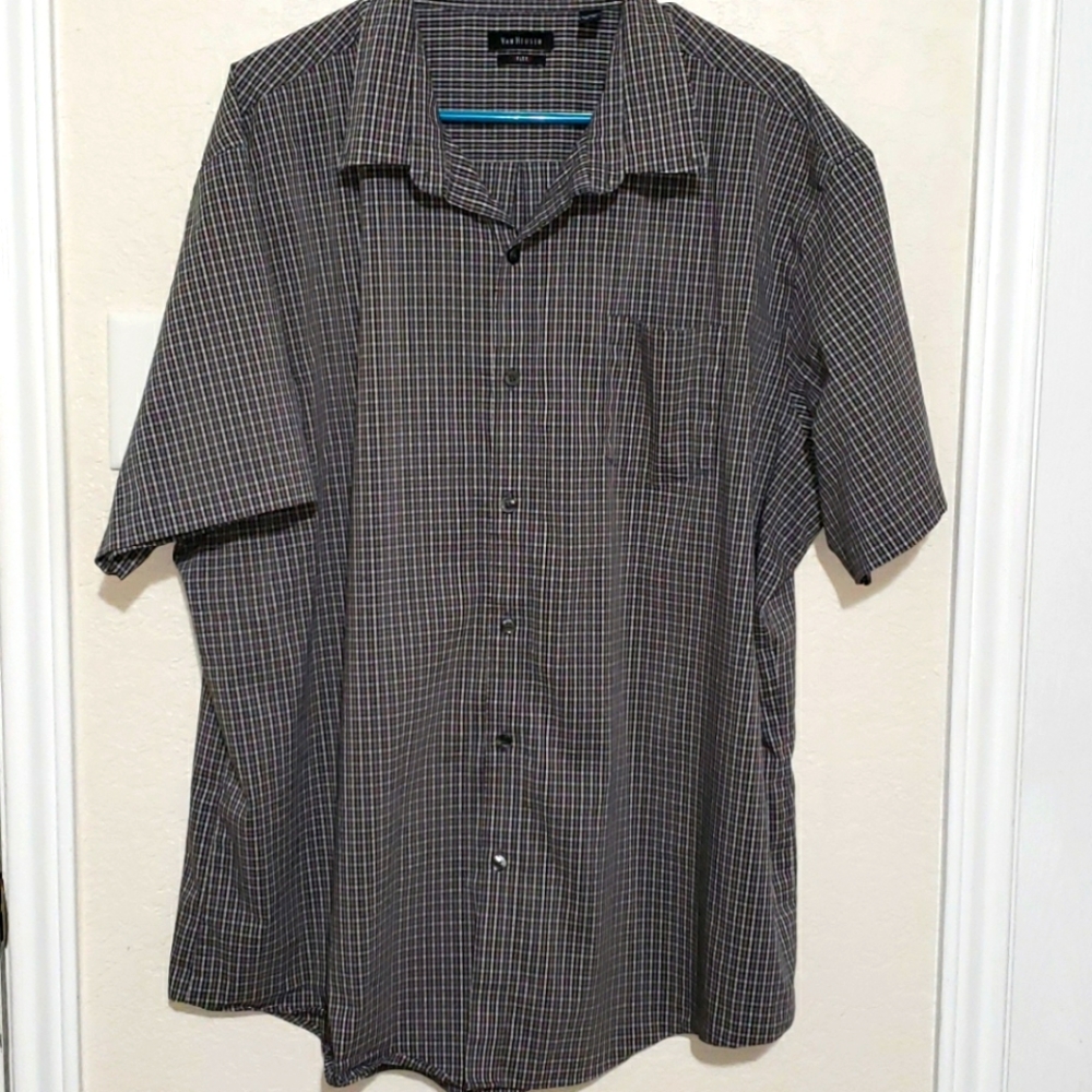 Van Heusen short sleeve button down